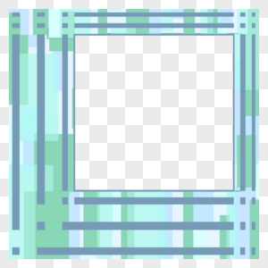 蓝绿格子边框图片
