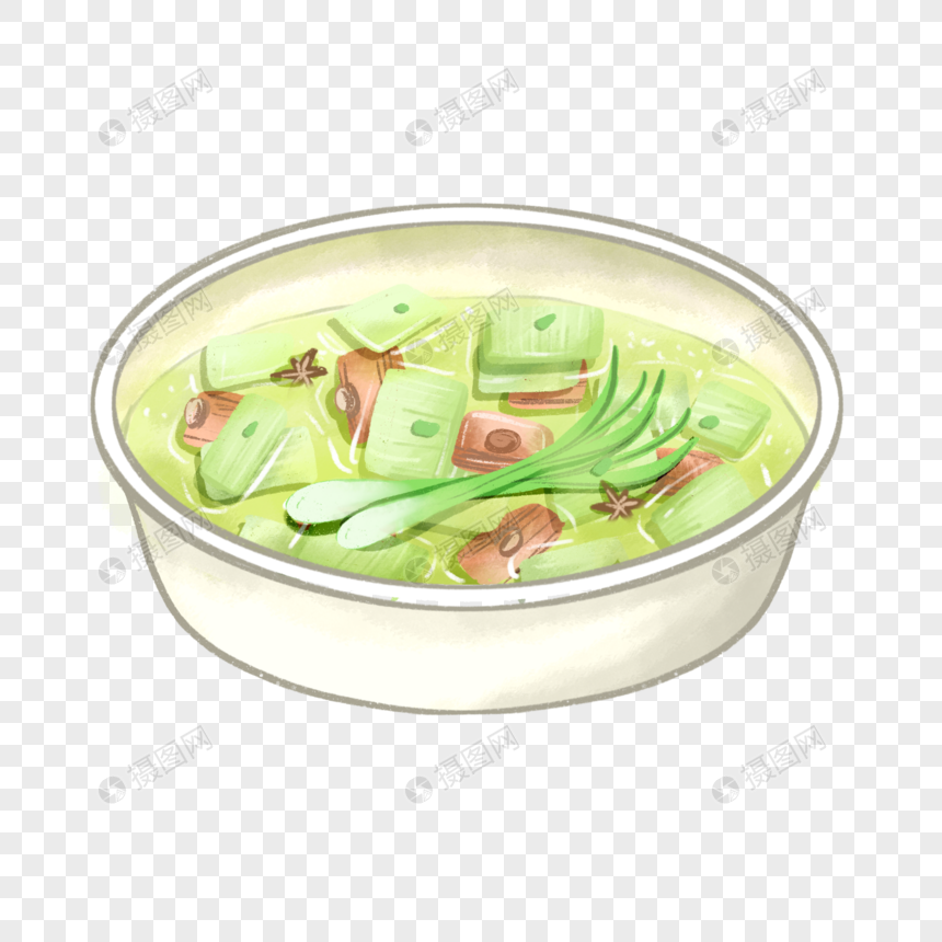 夏天养生冬瓜排骨汤