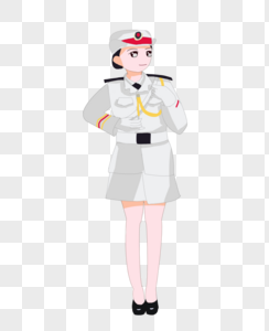 文艺兵女兵图片素材