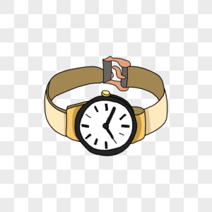 手表卡通图图片