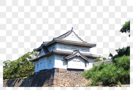 大阪城楼阁图片