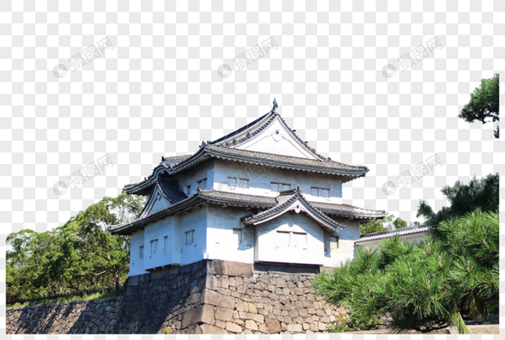 大阪城楼阁图片