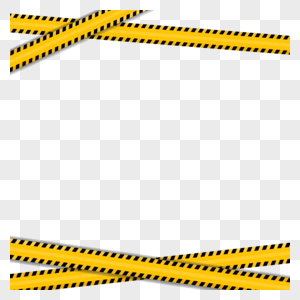 黄色隔离带探案警戒线高清图片