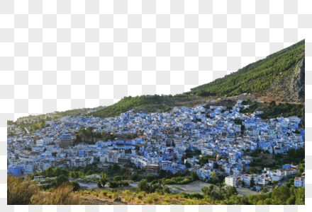 摩洛哥蓝色之城舍夫沙万图片
