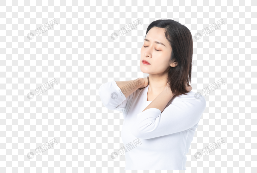 女性颈椎病图片