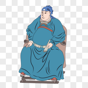 动漫古风男图片