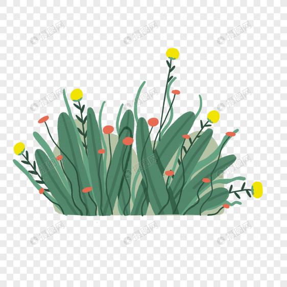 植物花草结合图片