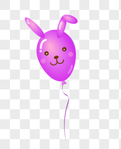 兔子气球图片