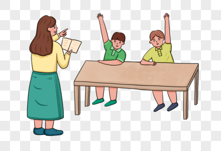 学生老师上课图片