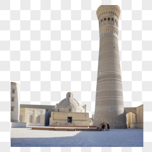 兹别克斯坦布哈拉清真寺宣礼塔图片