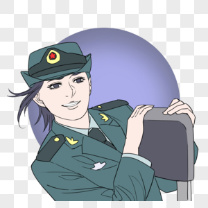 女警官图片