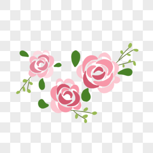 粉色玫瑰花花朵图片