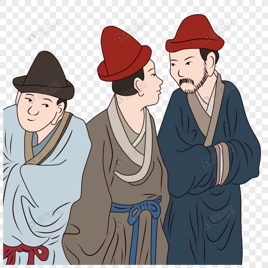 古代人物图片