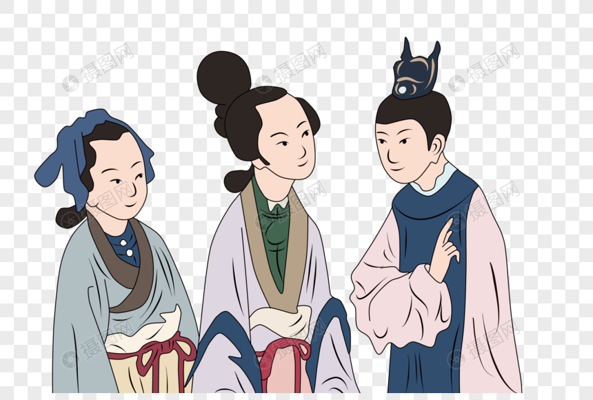 古代人物元素素材下载-正版素材401458345-摄图网
