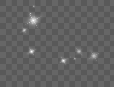白色星点效果元素图片