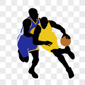 篮球运动员人物图标图片