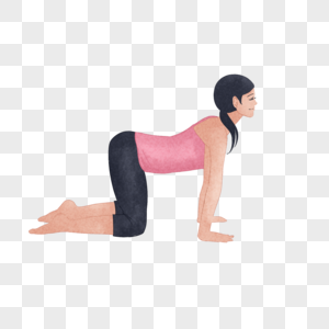 女子瑜伽健身图片