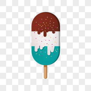 夏季雪糕冰淇淋冰糕冰糕插画图片