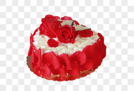 玫瑰蛋糕图片