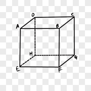 立方体坠落正方体高清图片