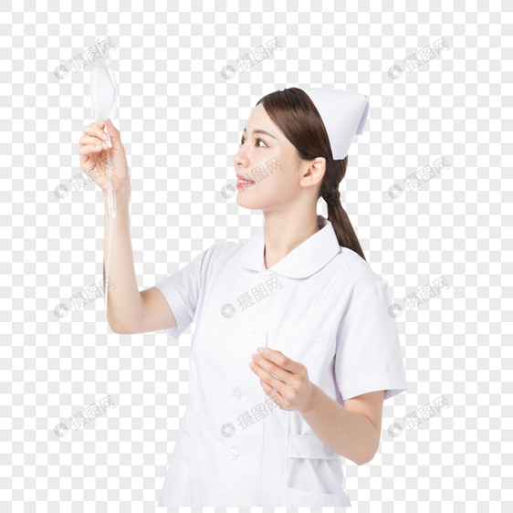 护士输液图片