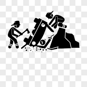 上午人员地震后紧急救援剪影素材