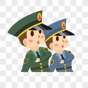 军人齐步走图片素材