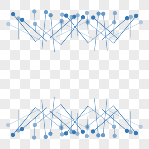 蓝色科技边框图片