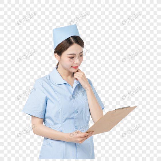 护士文件夹记录图片
