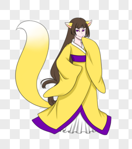 九尾狐狸m图片