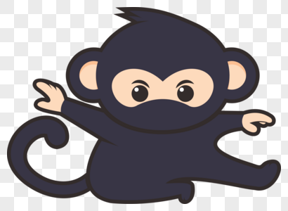 忍者猴子图片