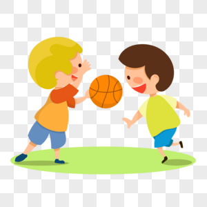 儿童打篮球图片
