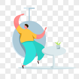 站立空闲的图片