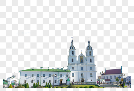 白俄罗斯明斯克东正教教堂图片