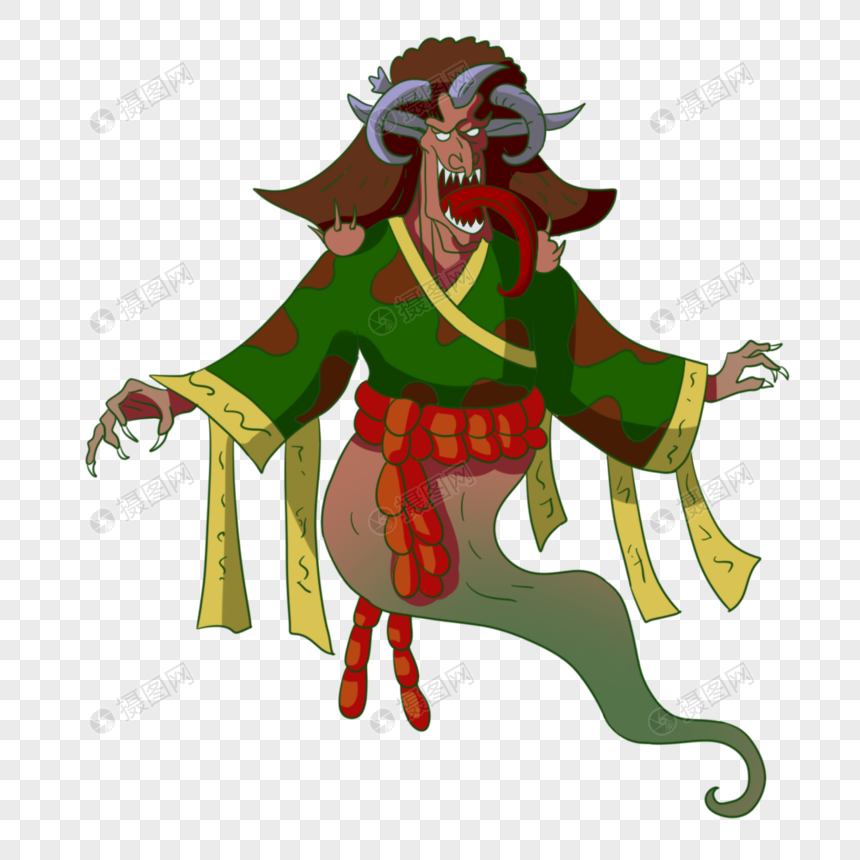 鬼神元素素材下载 正版素材 摄图网