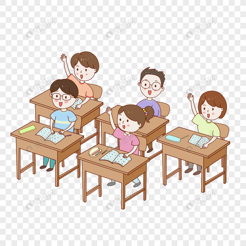 课堂学生元素素材下载 正版素材 摄图网 课堂学生元素素材下载 正版素材 摄图网
