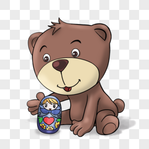 俄罗斯小熊俄罗斯熊高清图片