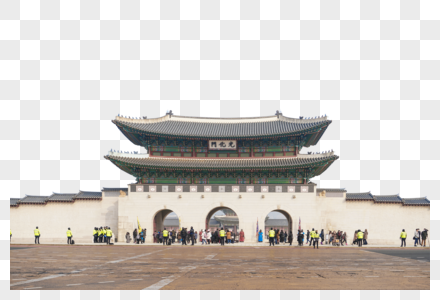 韩国首尔光化门高清图片