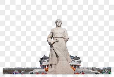 霍元甲纪念馆霍元甲雕像高清图片