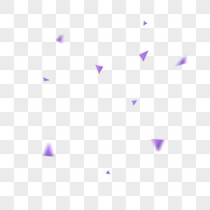 紫色几何三角形图片