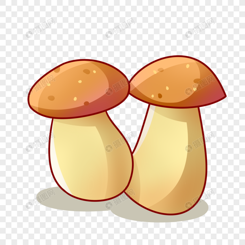 卡通蘑菇菌类图片