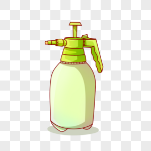 浇花水壶卡通喷壶素材