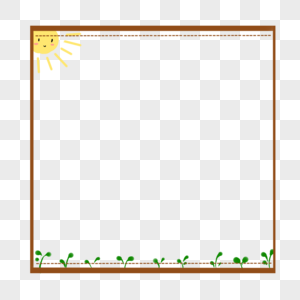 手绘卡通可爱边框图片