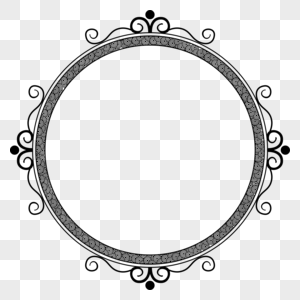 圆形边框图片素材
