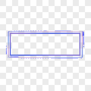 几何线条科技感简约边框高清图片