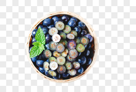 智利进口蓝莓图片