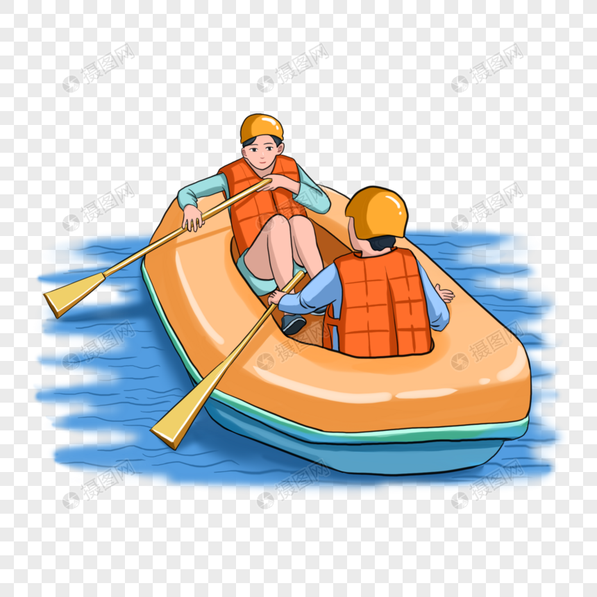 夏季水上漂流解暑