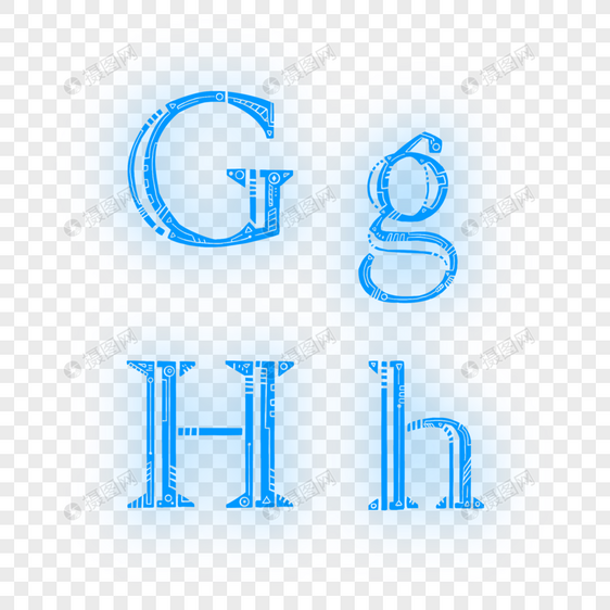 字母GgHh图片