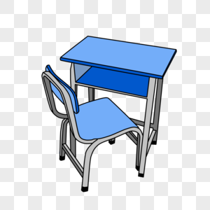 学校桌椅图片