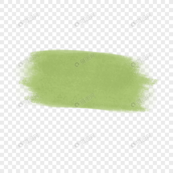 绿色笔触图片